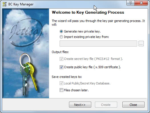 Sso Generate Private Key Net
